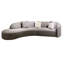 Canapé modulaire 2 pièces rembourré-108607809-108607811