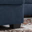 Canapé à double couche en forme de U 109,84 po avec coussins décoratifs-673270741