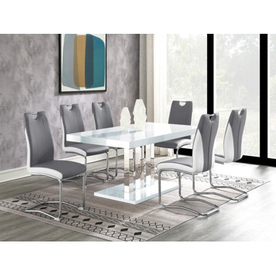 Ao 4 - Person Pedestal Dining Set