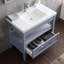Ensemble de meuble-lavabo simple 37 po Lyon-342480366