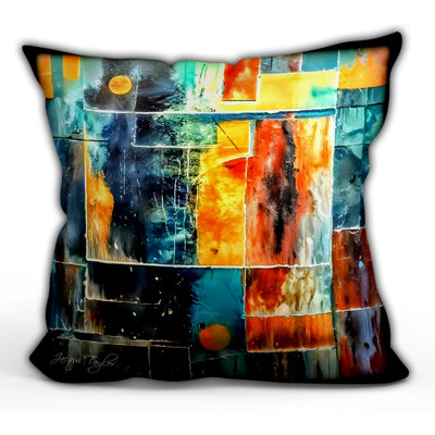 Harmony In Chaos Throw Pillow