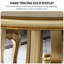 Modern artificial marble round dining table set