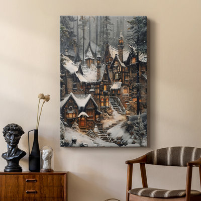 Christmas Holiday Art DCXXV -Custom Wrapped Gallery Cavas