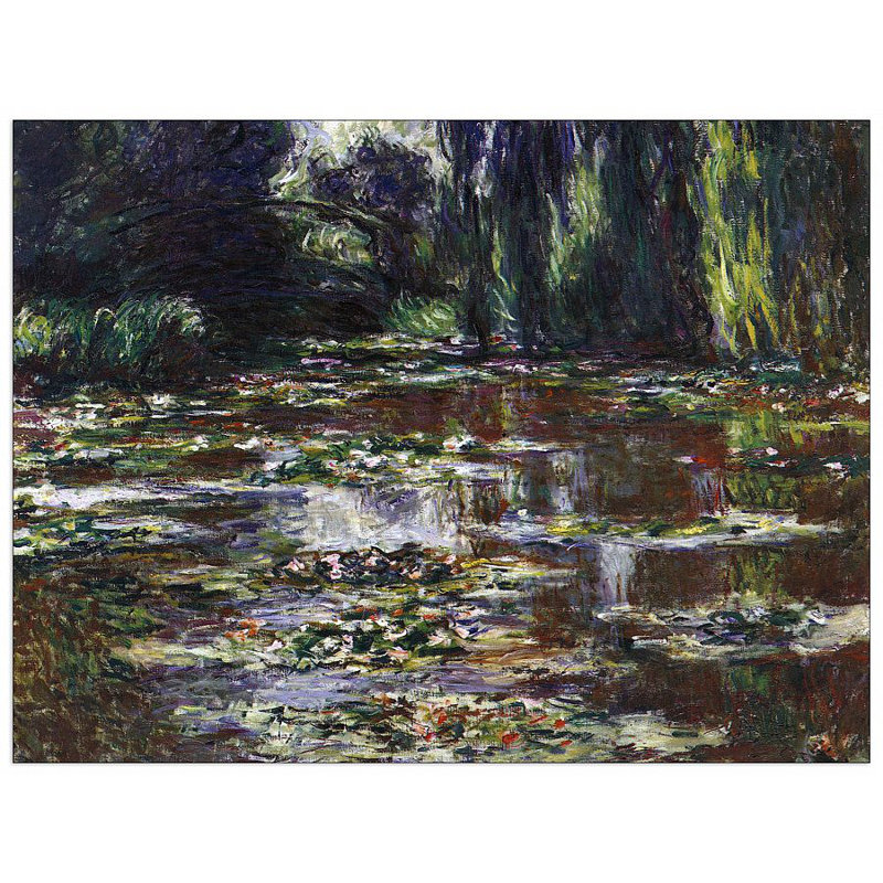 Claude Monet - Wrapped Canvas Painting, 60cm H x 80cm W x 1.8cm D