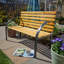 Lupine Manufactured Wood Wood Outdoor Bench