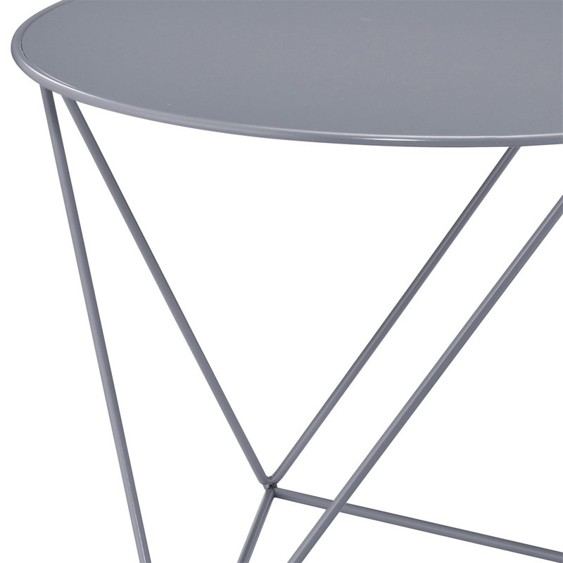 Table d'appoint Epidia, Gris