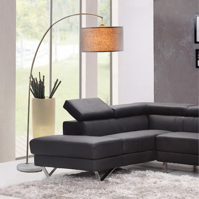 Lampe sur pied en métal 86 "Bowery"