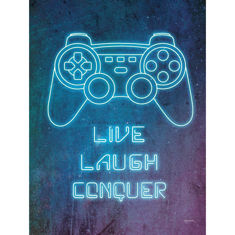 Jennieve Neon Gamer II par Mary Urban, H 24 po x l 18 po