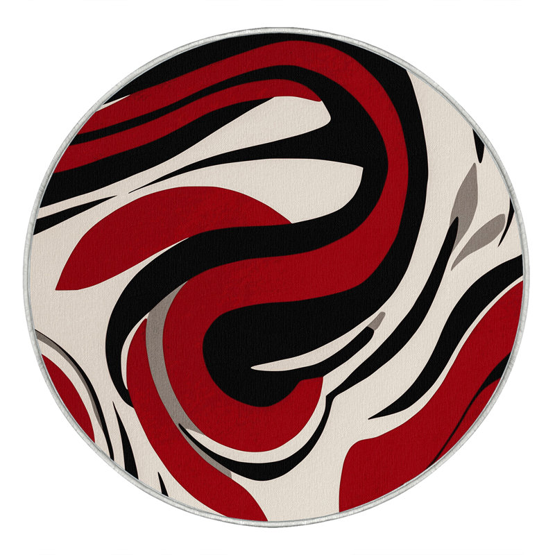 Tapis Radiant Swirl, Rond 3 pi