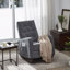 Chaise berçante rembourrée capitonnée Faymon-349274079