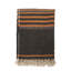 Bruno Striped Linen Hand Loomed Throw Blanket
