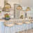 Arvilla 1-Light Dimmable Brass Shaded Pendant