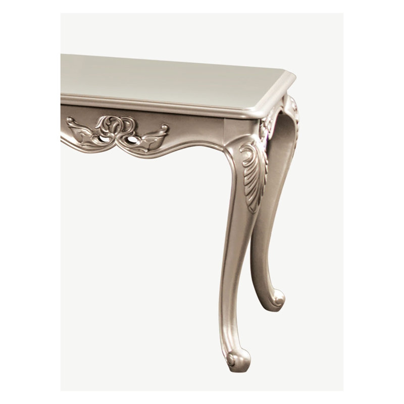 Table de bout en bois massif Traditional
