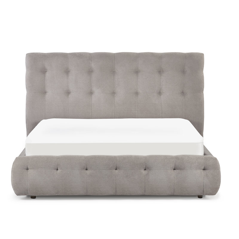 Murier Upholstered Double (4'6) Bed, Double - 135 x 190 cm