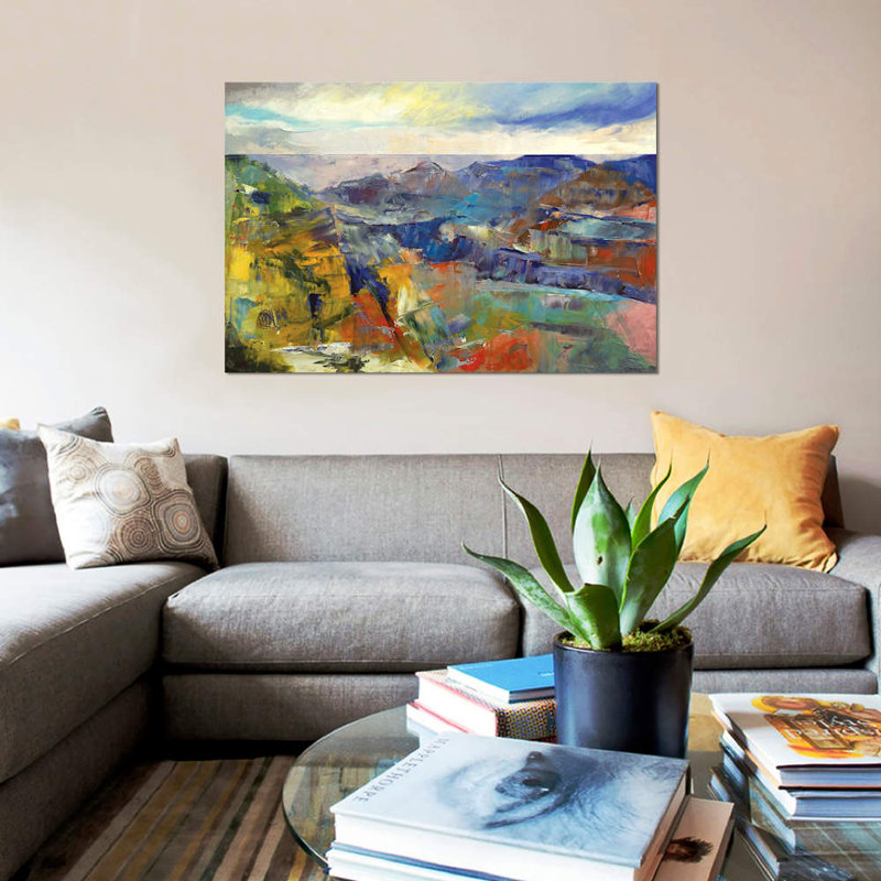 Grand Canyon by Michael Creese - Wrapped Canvas Painting, 66.04 cm H x 45.72 cm W x 1.91 cm D