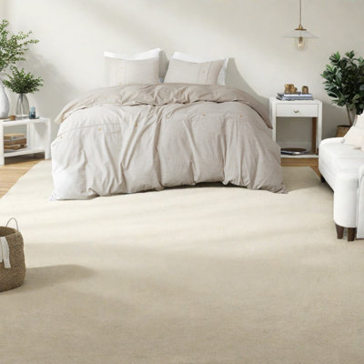 Ensembles de literie surdimensionnés en coton biologique, style maison de campagne pour le confort de la maison