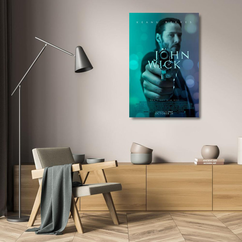 John Wick, 24" H x 16" W