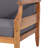 Mcclurg Mid-Century Modern Acacia Wood Outdoor Conversation Set With Water-Repellent Cushions-125588213-125588215-125588217