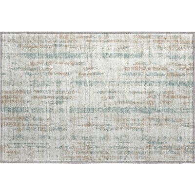 Premium Machine Washable Tiream Ivory Rug