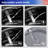 Elongated Bidet Smart Toilet 0.8 GPF with Adjustable Sprayer Settings, Deodorizing, Soft Close-100403367