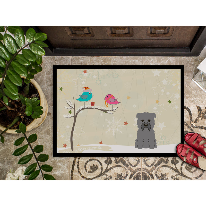 Paillasson Humboldt, Gris / Beige, Rectangle 2 pi x 3 pi