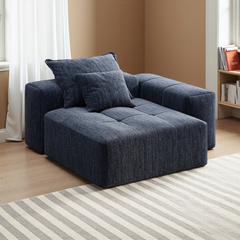 Canapé modulaire surdimensionné Modern, Bleu