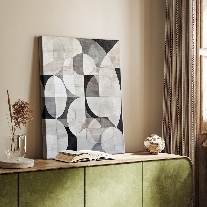 ABSTRACT Series XLIII - Gallery Cavas sur mesure, H 18 po x l 12 po