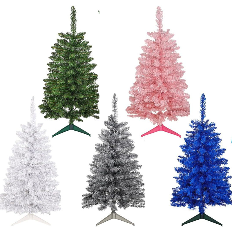 Arbre de Noël artificiel 3 pi avec 164 branches, Blue