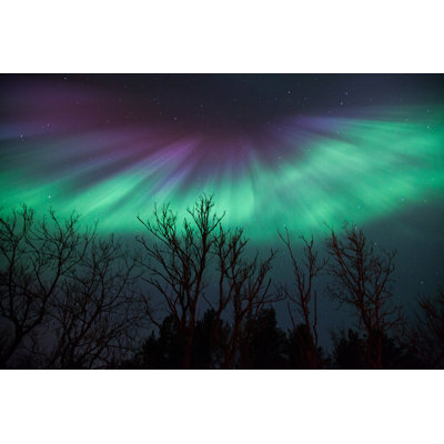 «Emahni Northern Lights On Canvas» par Kristoffervaikla, photographie