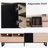 TV Stand For 80" TV With Storage Space-795159852