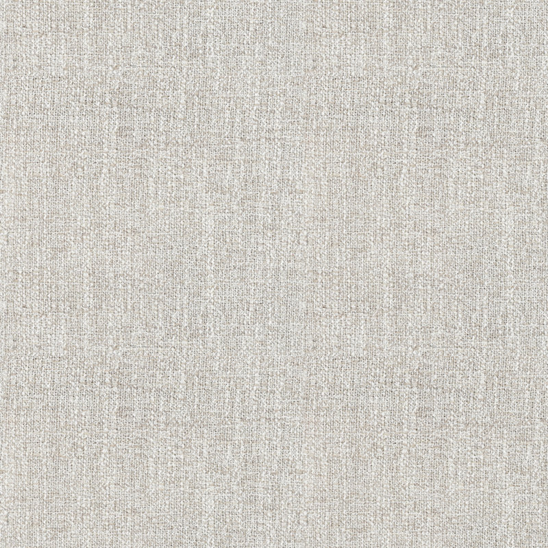 Chaise de salle à manger en bois avec dossier rembourré et siège Mira, ensemble de 2, Cadre cerisier / revêtement blanc