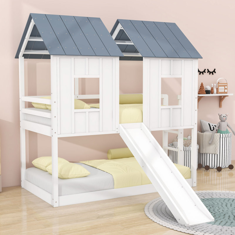 Ohlson Kids Twin Over Twin Bunk Bed