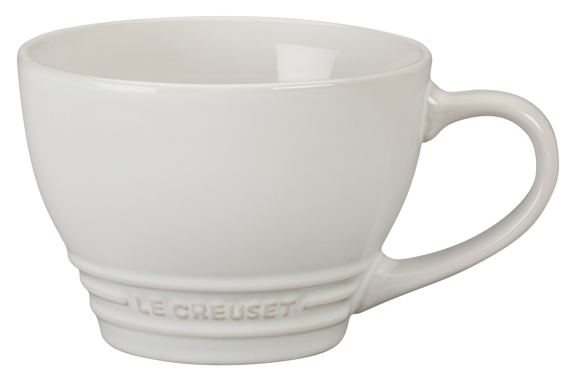 Le Creuset Cappuccino Cups and Saucers, Set of 4
