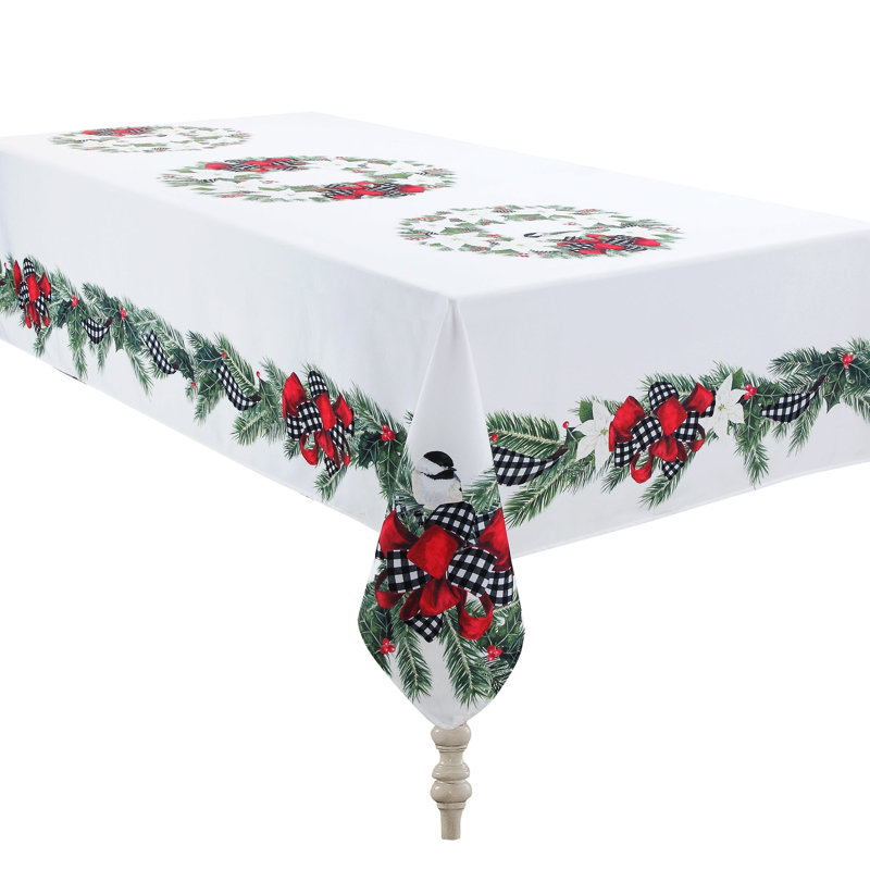 Nappe Christmas Trimmings, 144 po x 70 po