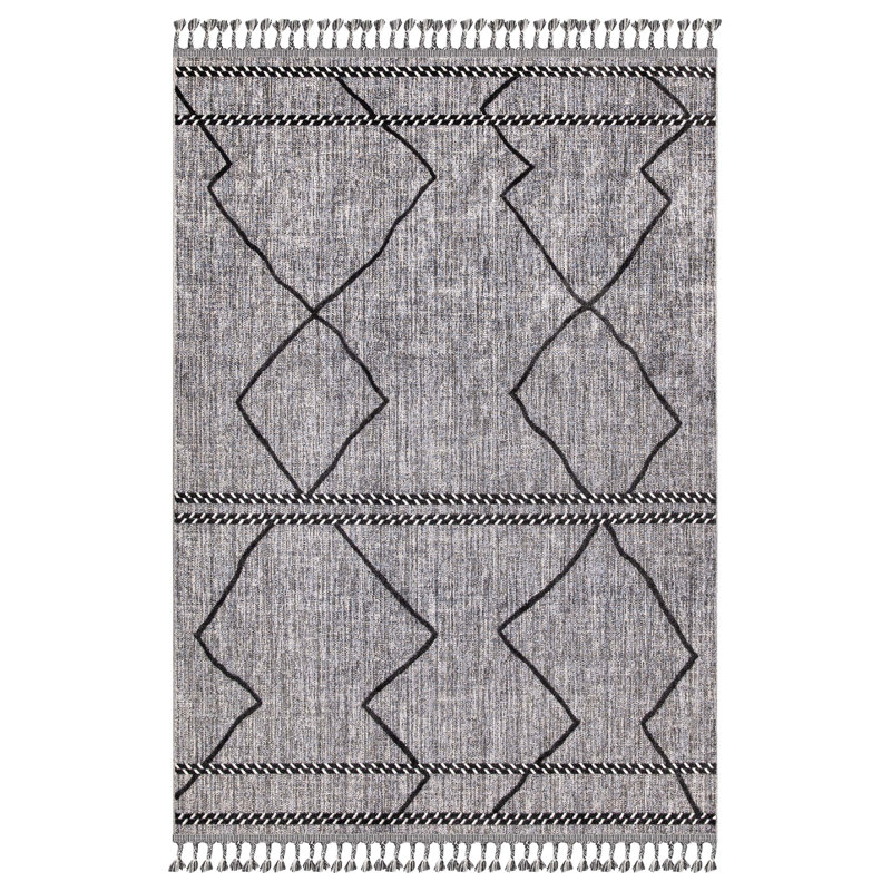 Suhanth Geometric Indoor Rug, Runner 3'3" x 6'7"