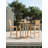 Kauffman Palm Teak Outdoor Bar Height Dining Chair
