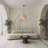 Aaryash 19"W Eclectic Jute Pendant Light