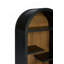 Étagère arquée autoportante à 4 niveaux à 4 niveaux, armoire de rangement asymétrique ouverte, étagère en bois pour hall d'entrée, salon, chambre à coucher, couloir-132959106