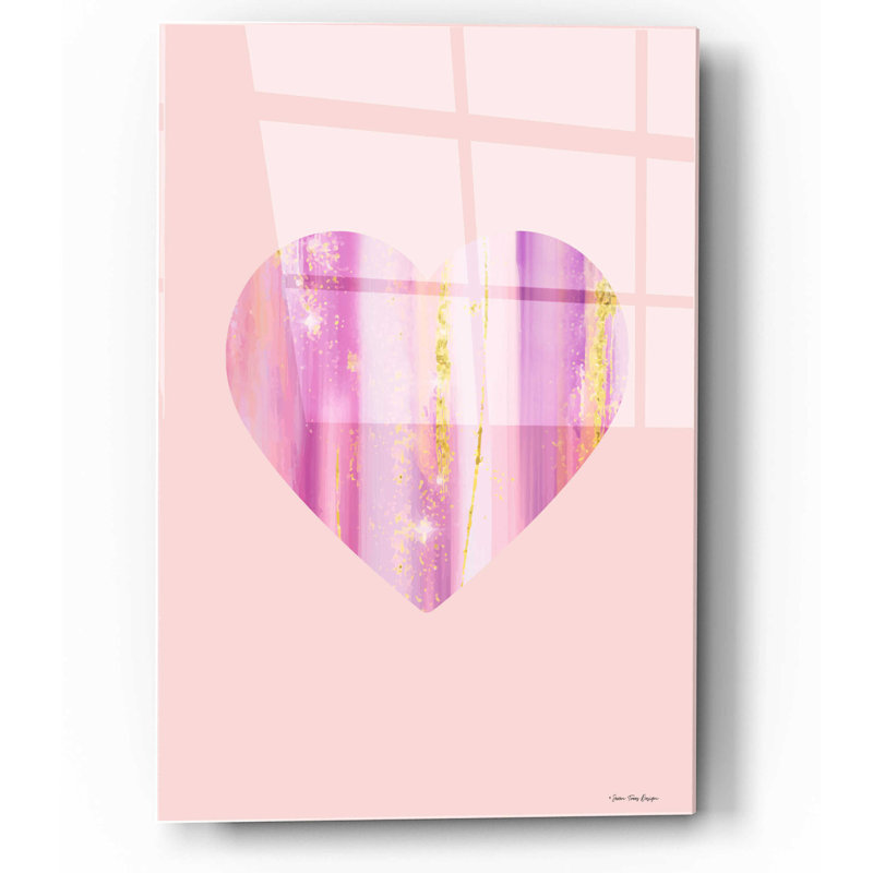 «Happy Heart II» par Seven Trees Design, H 16 po x l 12 po x P 0,13 po