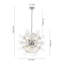 Lustre sphérique en cristal 9 lumières Spoutnik