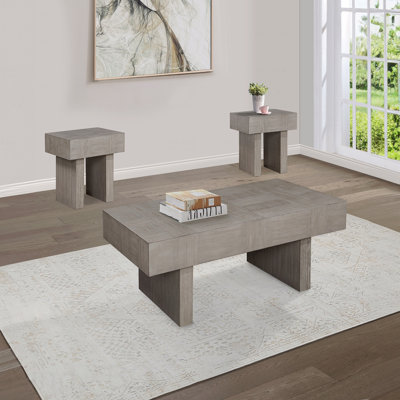1 table rectangulaire en bois brun de style contemporain avec plateau rectangulaire