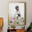 «Beautiful Floral Contemplation II», toile encadrée de qualité supérieure - prête à être accrochée-723722835-723722841