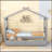 Wooden House Bed With Drawers-1386379613