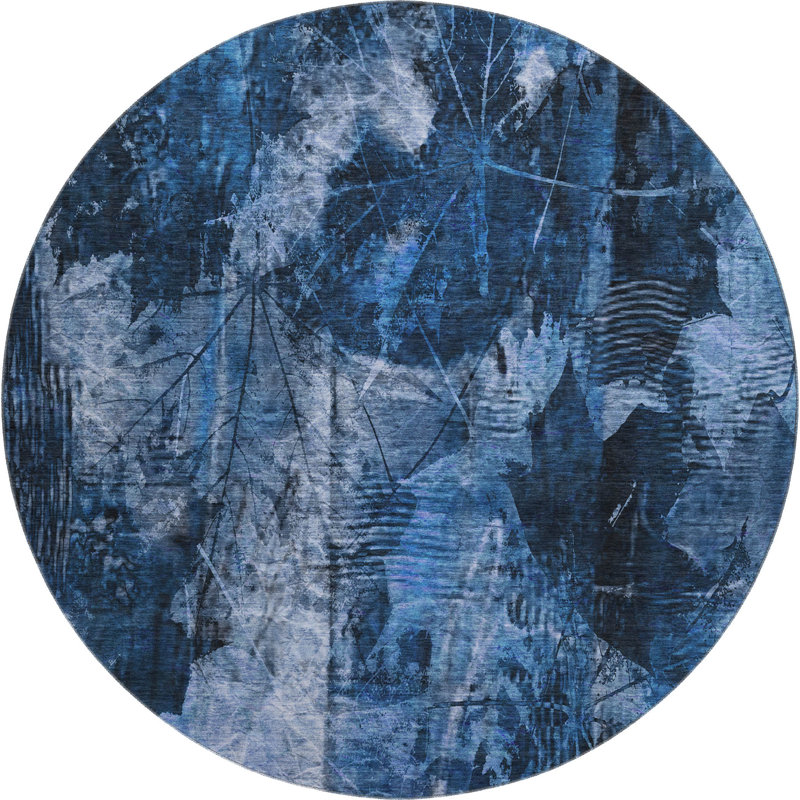 Tapis Cerrito avec envers antidérapant, Rond 8 pi