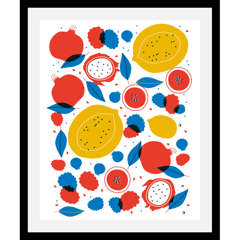 Filou - Single Picture Frame Print, 70cm H x 50cm W