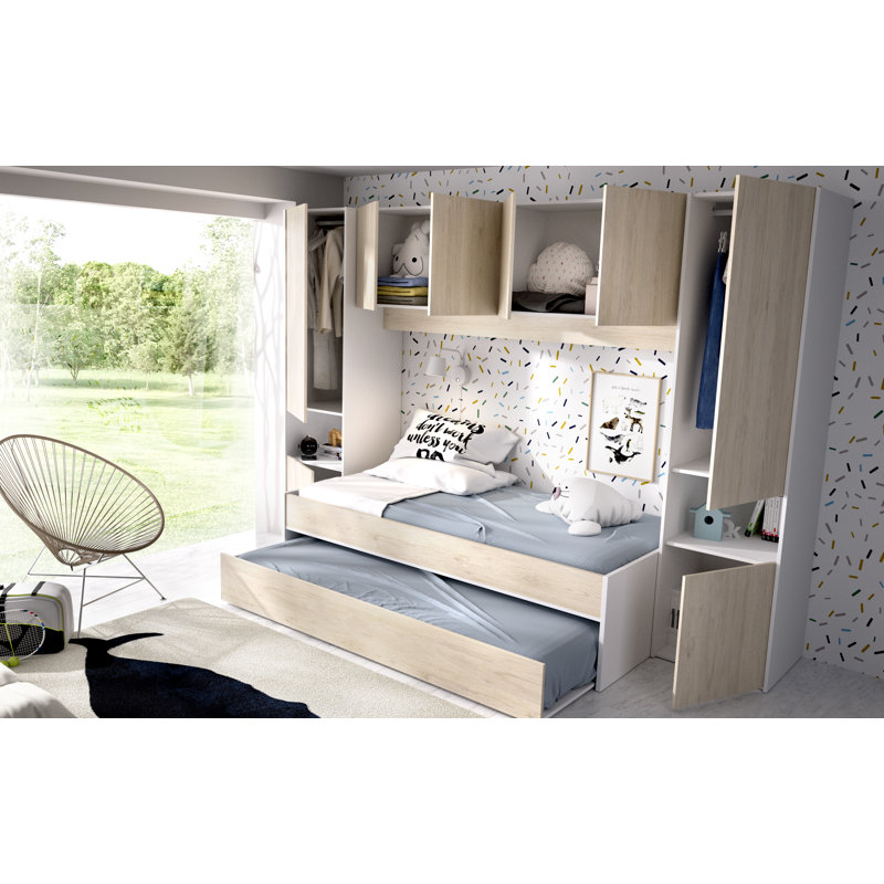 Carnell Single (3') Mattress with Bookcase