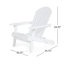 Chaise Adirondack pliante en bois massif Matthias-31578641