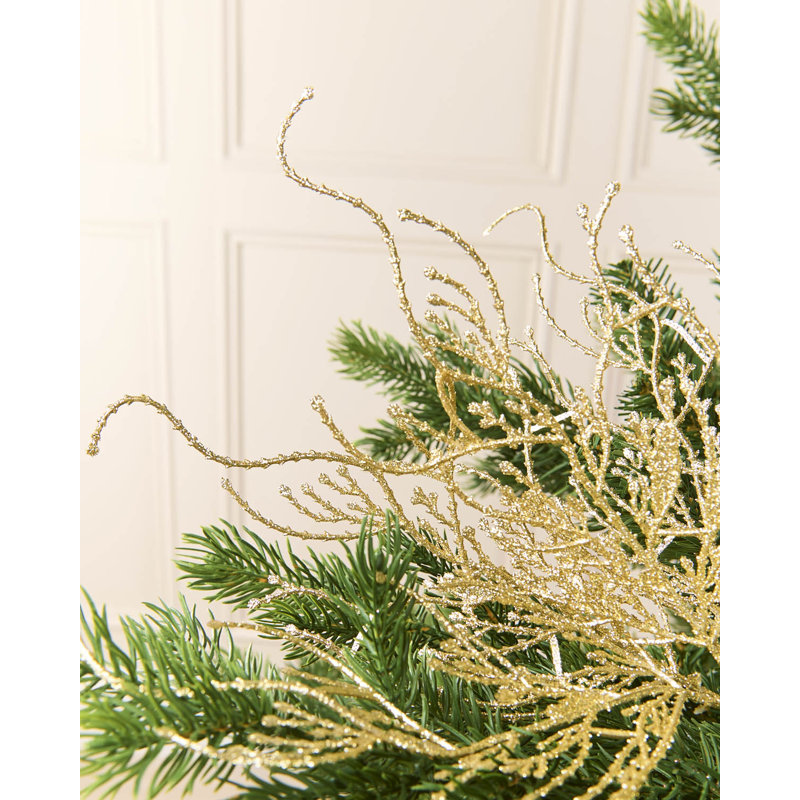 Gold Glitter Twig Pick, 33cm