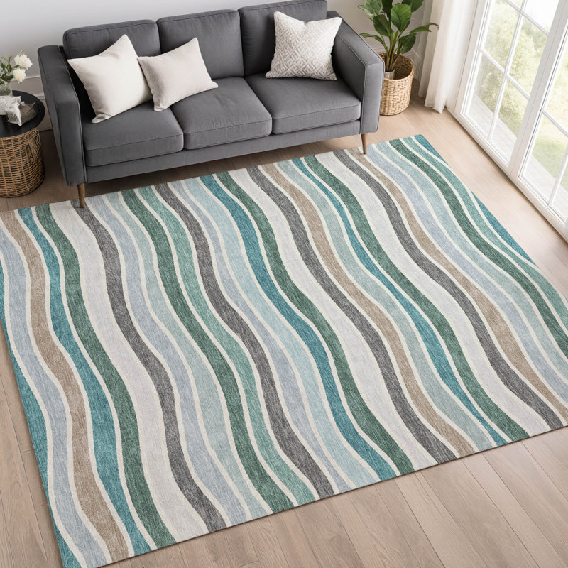 Tapis intérieur / extérieur ACN2333, Rectangle 10 pi x 14 pi