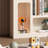 Beige Solid Wood Display Cases